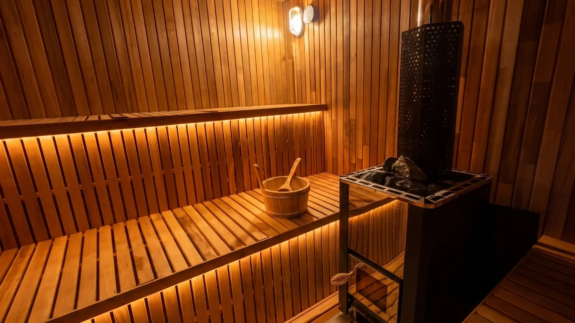 sauna room